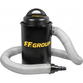 F.F. Group DC 50 PLUS Σκούπα Στάχτης 1200W με Κάδο 50lt