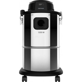 Cecotec Conga Popstar 12200 Ash Steel Σκούπα Στάχτης 1200W με Κάδο 20lt