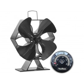 VonHaus Stove Fan XL Αερόθερμο/Ανεμιστήρας Τζακιού