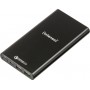 Intenso Q10000 Power Bank 10000mAh με 2 Θύρες USB-A Quick Charge 3.0 Μαύρο