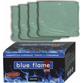 Davos Chemicals Blue Flame Plus Καθαριστικό για Καμινάδα Τζακιού 1kg