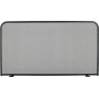 Zogometal 583 Μεταλλικό Προστατευτικό Τζακιού 90x50cm Μαύρο