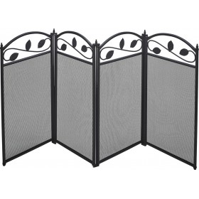 Maurer 1000420 Μεταλλικό Προστατευτικό Τζακιού 99x61cm Μαύρο Maurer 1000420 Μεταλλικό Προστατευτικό Τζακιού 99x61cm Μαύρο