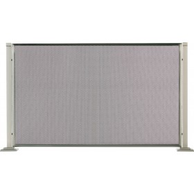 Zogometal 571 Μεταλλικό Προστατευτικό Τζακιού 101x52cm Νίκελ Ματ Zogometal 571 Μεταλλικό Προστατευτικό Τζακιού 101x52cm Νίκελ Ματ