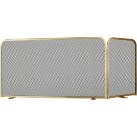 Zogometal 584 Μεταλλικό Προστατευτικό Τζακιού 90x35x50cm Όρο Ματ Zogometal 584 Μεταλλικό Προστατευτικό Τζακιού 90x35x50cm Όρο Ματ