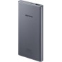 Samsung Power Bank 10000mAh 25W με Θύρα USB-A και Θύρα USB-C Quick Charge 2.0 Γκρι