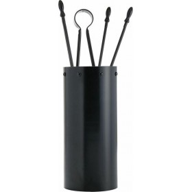 Zogometal 0671-Κ05 Σετ Εργαλείων Τζακιού με Κουβά Μαύρο Zogometal 0671-Κ05 Σετ Εργαλείων Τζακιού με Κουβά Μαύρο