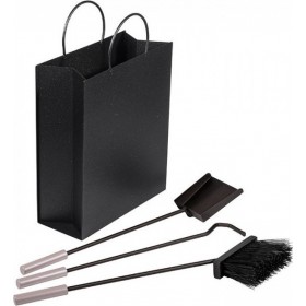 Viometal Μοντάνα 560 Σετ Εργαλείων Τζακιού με Κουβά Μαύρο Viometal Μοντάνα 560 Σετ Εργαλείων Τζακιού με Κουβά Μαύρο