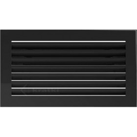 Kratki Fresh Ορθογώνια Περσίδα Τζακιού 30x17cm Μαύρη Kratki Fresh Ορθογώνια Περσίδα Τζακιού 30x17cm Μαύρη