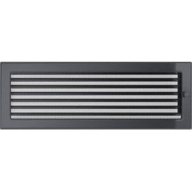 Kratki 49GX Ορθογώνια Περσίδα Τζακιού 49x17cm Γκρι Kratki 49GX Ορθογώνια Περσίδα Τζακιού 49x17cm Γκρι