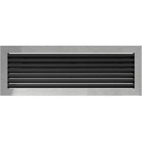 Kratki Fresh Ορθογώνια Περσίδα Τζακιού 49x17cm Inox Kratki Fresh Ορθογώνια Περσίδα Τζακιού 49x17cm Inox