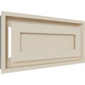 Kratki 22/45K/WIND Ορθογώνια Περσίδα Τζακιού 45x22cm Μπεζ Kratki 22/45K/WIND Ορθογώνια Περσίδα Τζακιού 45x22cm Μπεζ