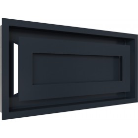 Kratki 22/45G/WIND Ορθογώνια Περσίδα Τζακιού 45x22cm Γκρι Kratki 22/45G/WIND Ορθογώνια Περσίδα Τζακιού 45x22cm Γκρι