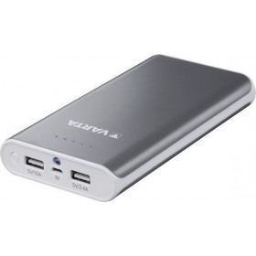 Varta Pack Power Bank 16000mAh με 2 Θύρες USB-A Ασημί Varta Pack Power Bank 16000mAh με 2 Θύρες USB-A Ασημί