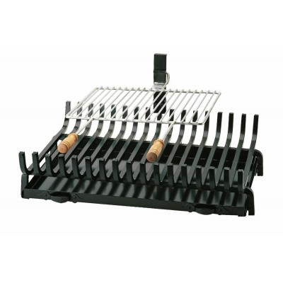 Zogometal 658 Σχάρα Τζακιού 68x47cm χωρίς Σταχτοθήκη
