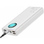 Baseus Amblight Power Bank 30000mAh 65W με 4 Θύρες USB-A και Θύρα USB-C Quick Charge 3.0 Λευκό