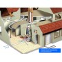 Kratki TURBINA/860 Εξαεριστήρας Τζακιού Οροφής 80W Φ150mm