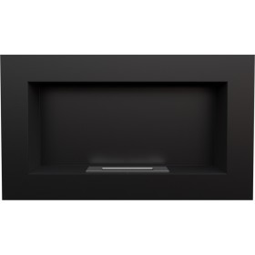 Kratki Golf Tuv Επιτοίχιο Τζάκι Βιοαιθανόλης Εσωτερικού Χώρου Black Kratki Golf Tuv Επιτοίχιο Τζάκι Βιοαιθανόλης Εσωτερικού Χώρου Black