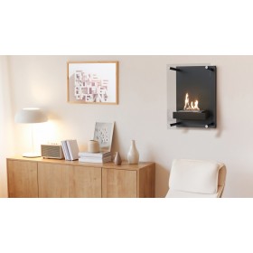 Kratki Glass Επιτοίχιο Τζάκι Βιοαιθανόλης Εσωτερικού Χώρου Kratki Glass Επιτοίχιο Τζάκι Βιοαιθανόλης Εσωτερικού Χώρου