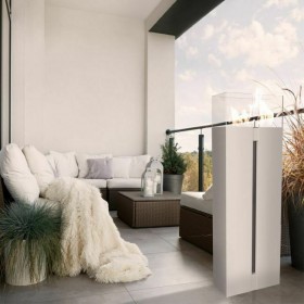 Kratki Romeo Tuv Επιδαπέδιο Τζάκι Βιοαιθανόλης Εσωτερικού Χώρου White Kratki Romeo Tuv Επιδαπέδιο Τζάκι Βιοαιθανόλης Εσωτερικού Χώρου White