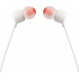 JBL T110 In-ear Handsfree με Βύσμα 3.5mm Λευκό