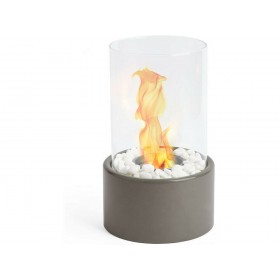 VonHaus Tabletop Fireplace Τζάκι Εξωτερικού Χώρου Μεταλλικο