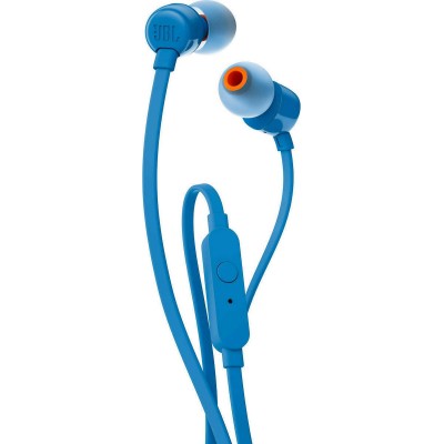 JBL T110 In-ear Handsfree με Βύσμα 3.5mm Μπλε