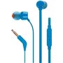 JBL T110 In-ear Handsfree με Βύσμα 3.5mm Μπλε