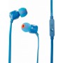 JBL T110 In-ear Handsfree με Βύσμα 3.5mm Μπλε