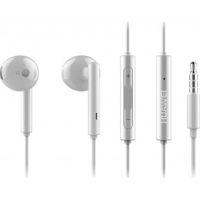 Huawei AM115 Earbuds Handsfree με Βύσμα 3.5mm Λευκό