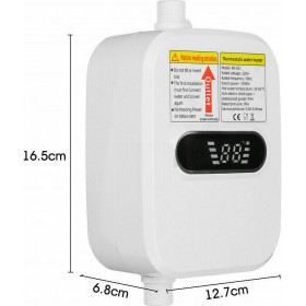 Temmax RX-021 Ταχυθερμαντήρας Μπάνιου Ηλεκτρικός Μονοφασικός 3.5kW