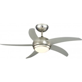 Gruppe L44001 Ανεμιστήρας Οροφής με Φως και Τηλεχειριστήριο Silver Gruppe L44001 Ανεμιστήρας Οροφής με Φως και Τηλεχειριστήριο Silver