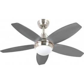 Telco S44-327 Ανεμιστήρας Οροφής με Φως και Τηλεχειριστήριο Ασημί Telco S44-327 Ανεμιστήρας Οροφής με Φως και Τηλεχειριστήριο Ασημί