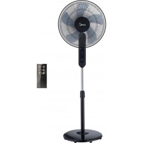 Midea FS40-15FR Ανεμιστήρας Ορθοστάτης 55W Διαμέτρου 40cm με Τηλεχειριστήριο Midea FS40-15FR Ανεμιστήρας Ορθοστάτης 55W Διαμέτρου 40cm με Τηλεχειριστήριο