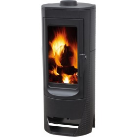 Plamen Nera N Μαντεμένια Ξυλόσομπα 13kW Μαύρη