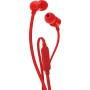 JBL T110 In-ear Handsfree με Βύσμα 3.5mm Κόκκινο