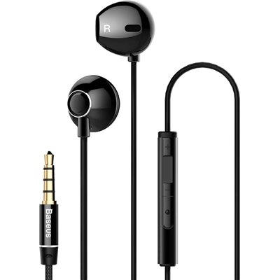 Baseus Encok H06 In-ear Handsfree με Βύσμα 3.5mm Μαύρο