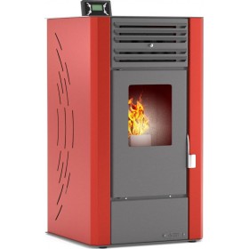 Thermogatz 10 GSP Σόμπα Pellet Αερόθερμη 10.3kW Κόκκινη Thermogatz 10 GSP Σόμπα Pellet Αερόθερμη 10.3kW Κόκκινη