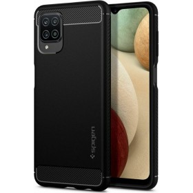 Spigen Rugged Armor Back Cover Σιλικόνης Μαύρο (Galaxy A12) Spigen Rugged Armor Back Cover Σιλικόνης Μαύρο (Galaxy A12)