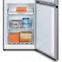 Hisense RB390N4WC1 Ψυγειοκαταψύκτης 304lt NoFrost Υ186xΠ59.5xΒ58.9εκ. Inox