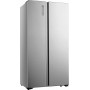 Hisense RS677N4BIE Ψυγείο Ντουλάπα 519lt NoFrost Υ178.6xΠ91xΒ64.3εκ. Inox