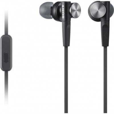 Sony MDR-XB50AP In-ear Handsfree με Βύσμα 3.5mm Μαύρο