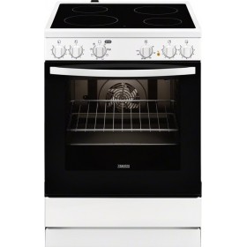 Zanussi ZCV65050WA Κουζίνα 72lt με Κεραμικές Εστίες Π59.6εκ. Λευκή Zanussi ZCV65050WA Κουζίνα 72lt με Κεραμικές Εστίες Π59.6εκ. Λευκή