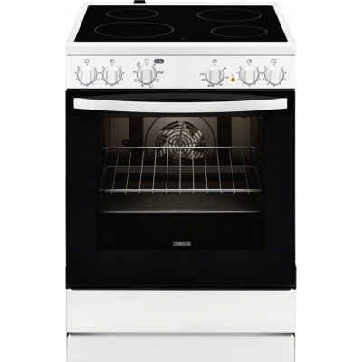 Zanussi ZCV65050WA Κουζίνα 72lt με Κεραμικές Εστίες Π59.6εκ. Λευκή