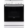 Zanussi ZCV65050WA Κουζίνα 72lt με Κεραμικές Εστίες Π59.6εκ. Λευκή