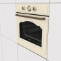 Gorenje BO7732CLI Φούρνος άνω Πάγκου 71lt χωρίς Εστίες Π59.7εκ. Μπεζ