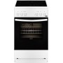 Zanussi ZCV550G1WA Κουζίνα 54lt με Κεραμικές Εστίες Π50εκ. Λευκή