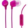 Sony MDR-EX15AP In-ear Handsfree με Βύσμα 3.5mm Ροζ