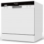 Morris TTW-55081 Πλυντήριο Πιάτων Πάγκου. για 8 Σερβίτσια Π50xY55εκ. Λευκό