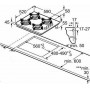 Bosch POH6B6B10 Εστία Αερίου Αυτόνομη 59x52cm